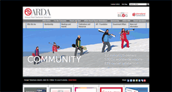 Desktop Screenshot of dev.arda.org